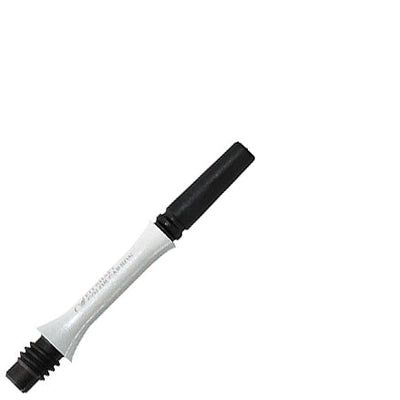 Fit Flight Carbon Slim Locked Dart Shafts -White