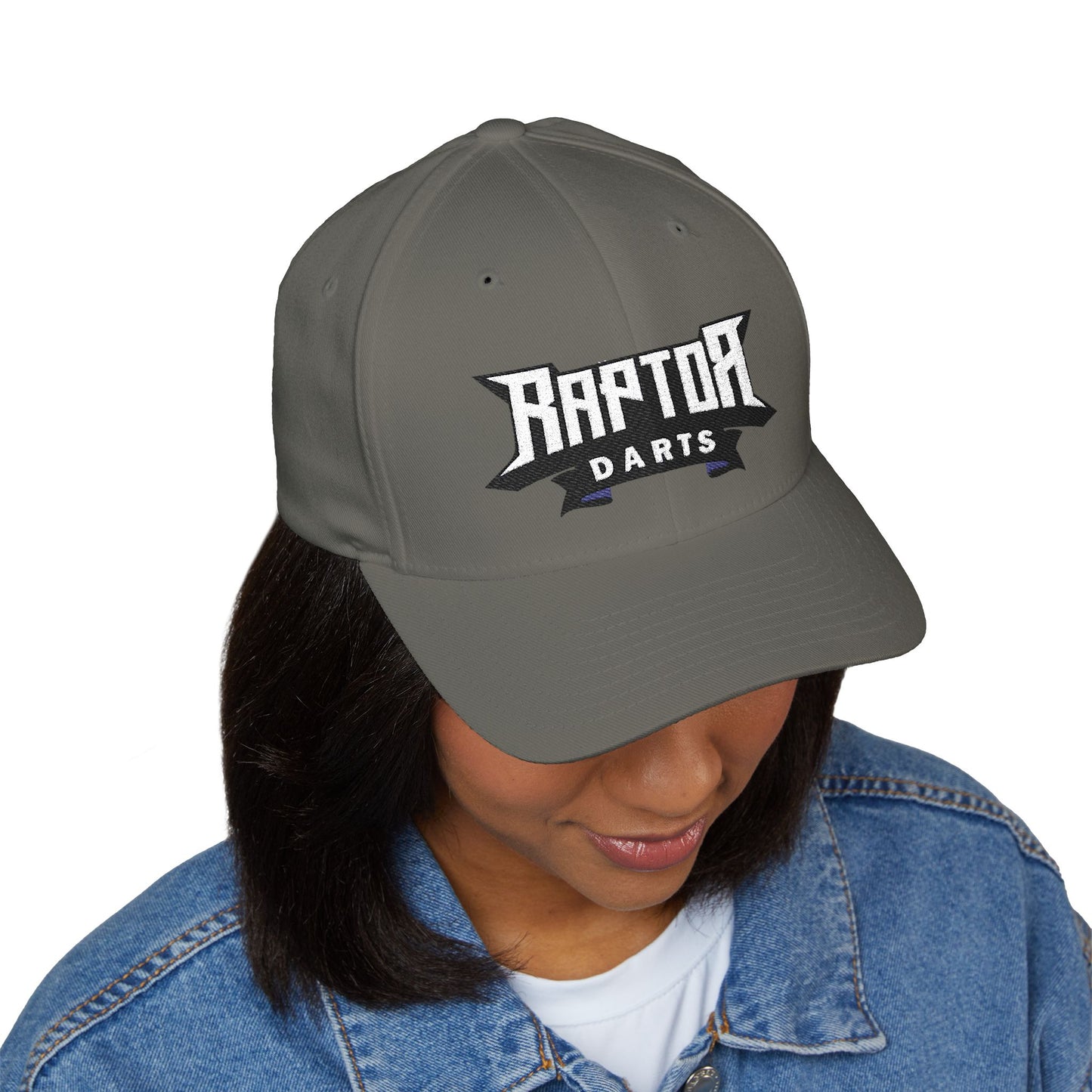 Raptor Darts Embroidered Cap, Structured Baseball Hat, Sports Fan Gift, Dart League Gear, Unique Sports Accessories