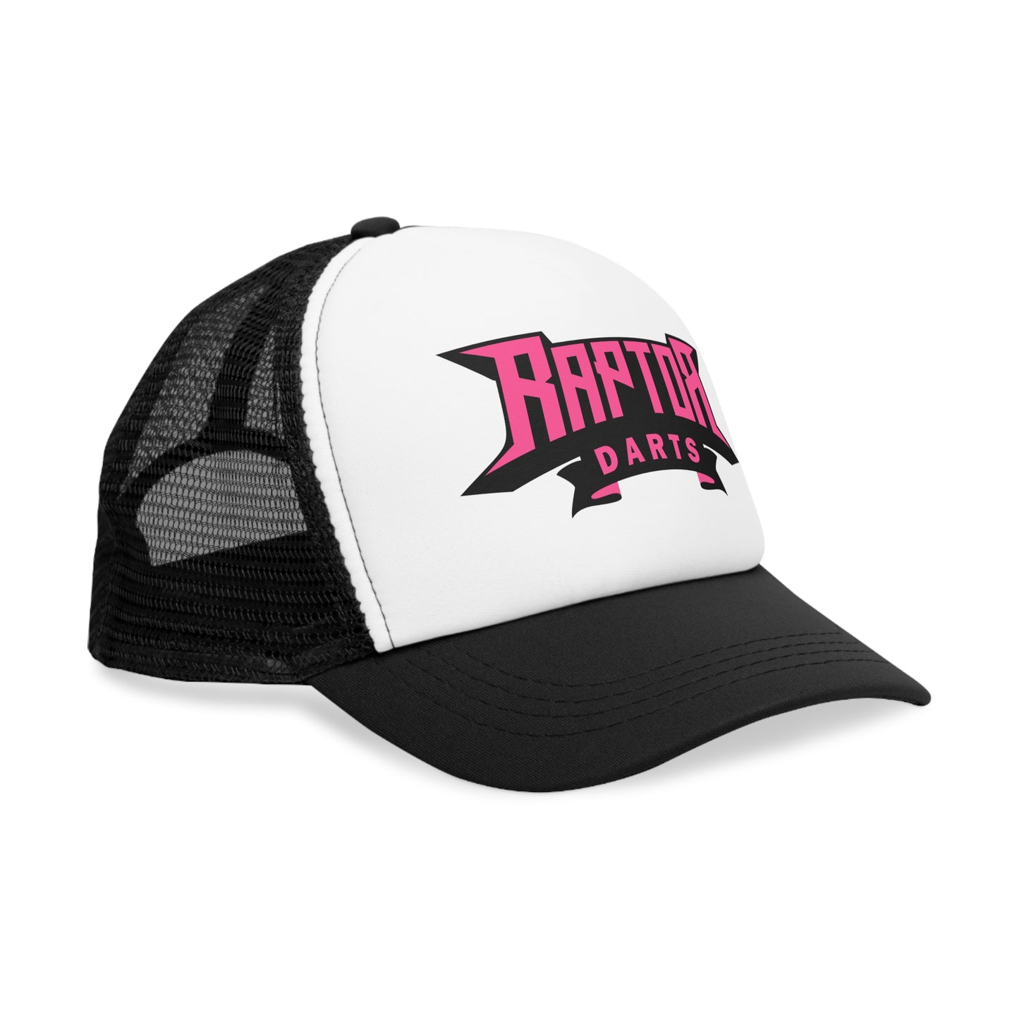 Raptor Darts Mesh Cap Pink Logo - Sporty Hat for Dart Enthusiasts