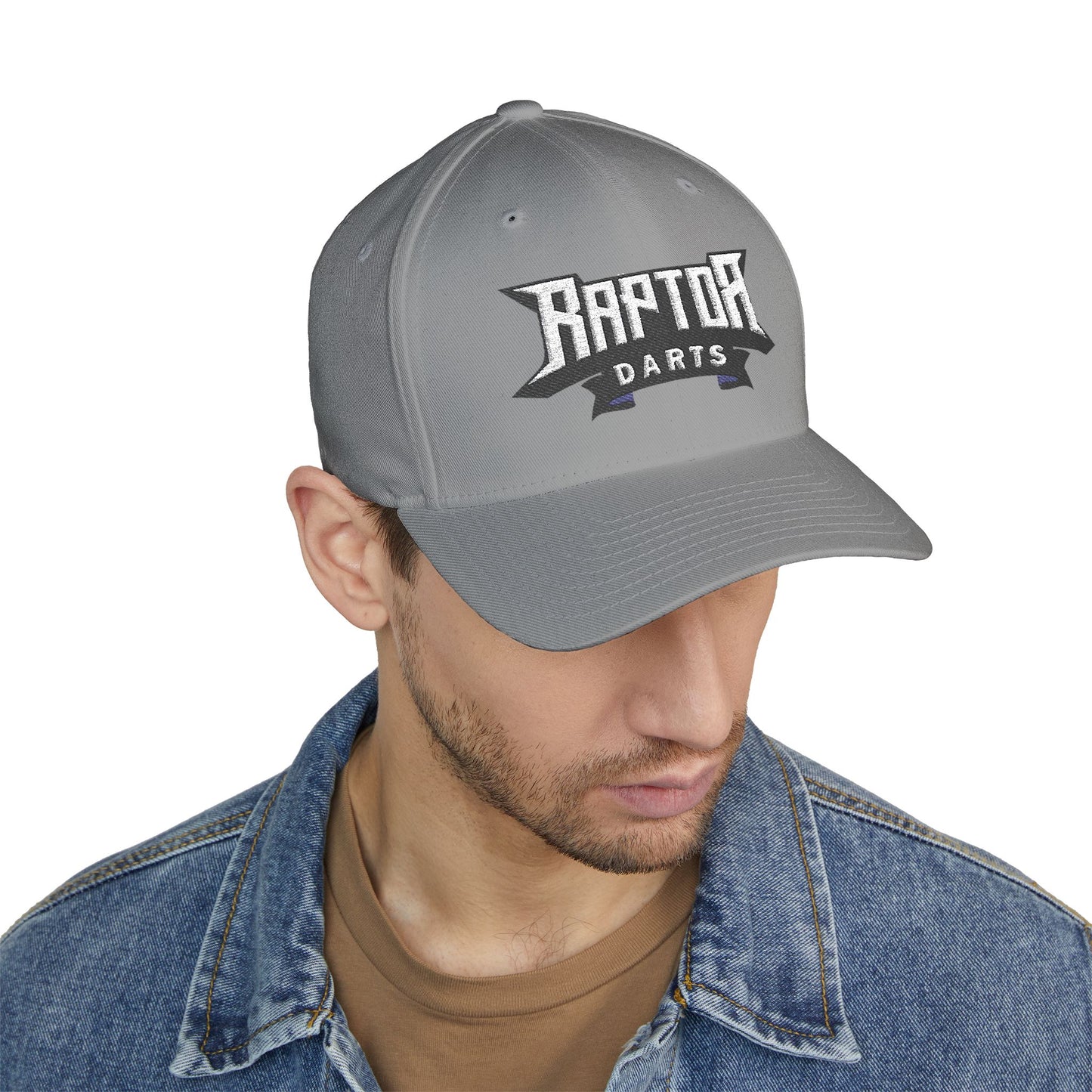 Raptor Darts Embroidered Cap, Structured Baseball Hat, Sports Fan Gift, Dart League Gear, Unique Sports Accessories