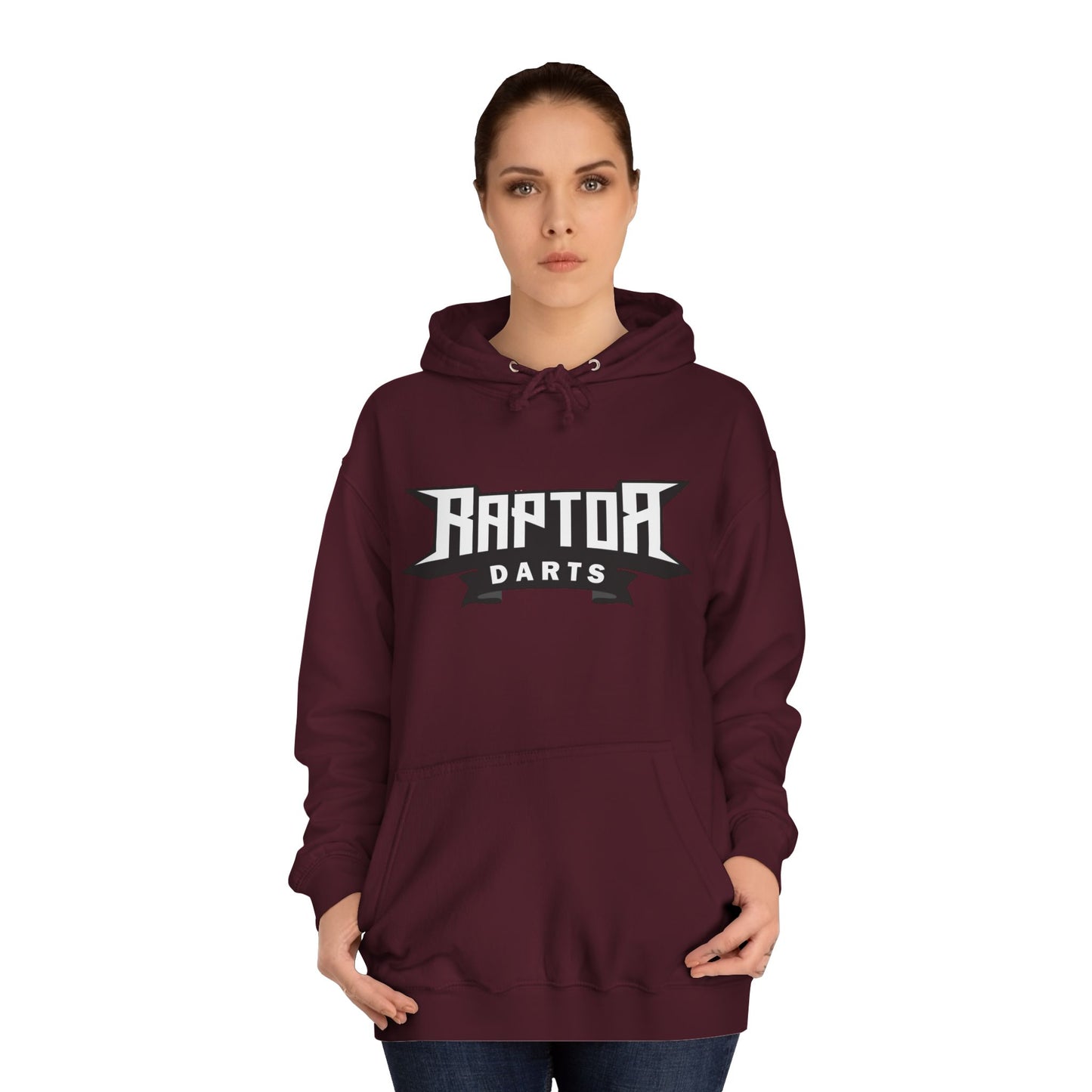 Raptor Darts Hoodie, Unisex College Hoodie, Casual Sweatshirt, Dart Enthusiast Apparel