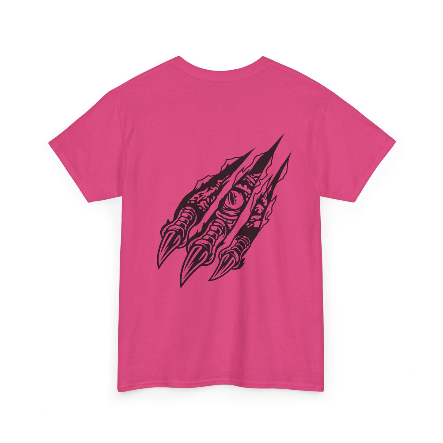 Raptor Front Logo and Claws on Back Unisex Heavy Cotton Tee