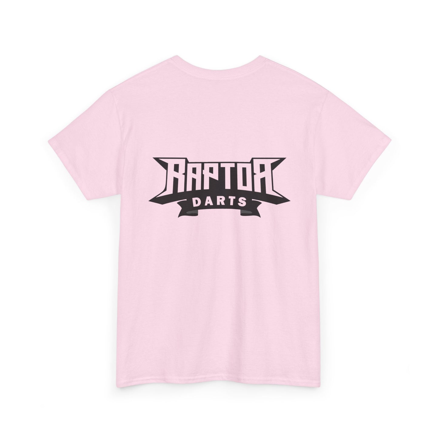 Raptor Pocket Tee - Fun Cotton Shirt for Dart Lovers, Casual Wear, Dino-Themed