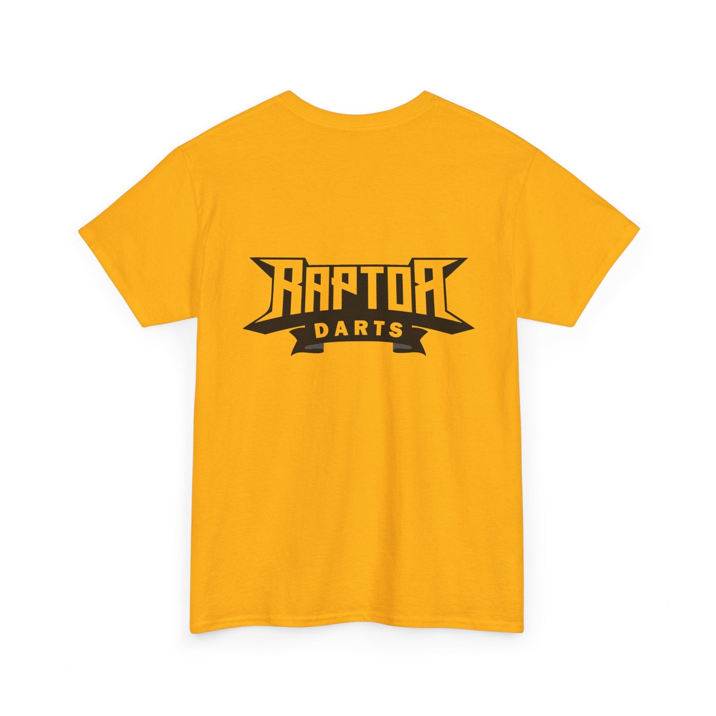 Raptor Pocket Tee - Fun Cotton Shirt for Dart Lovers, Casual Wear, Dino-Themed