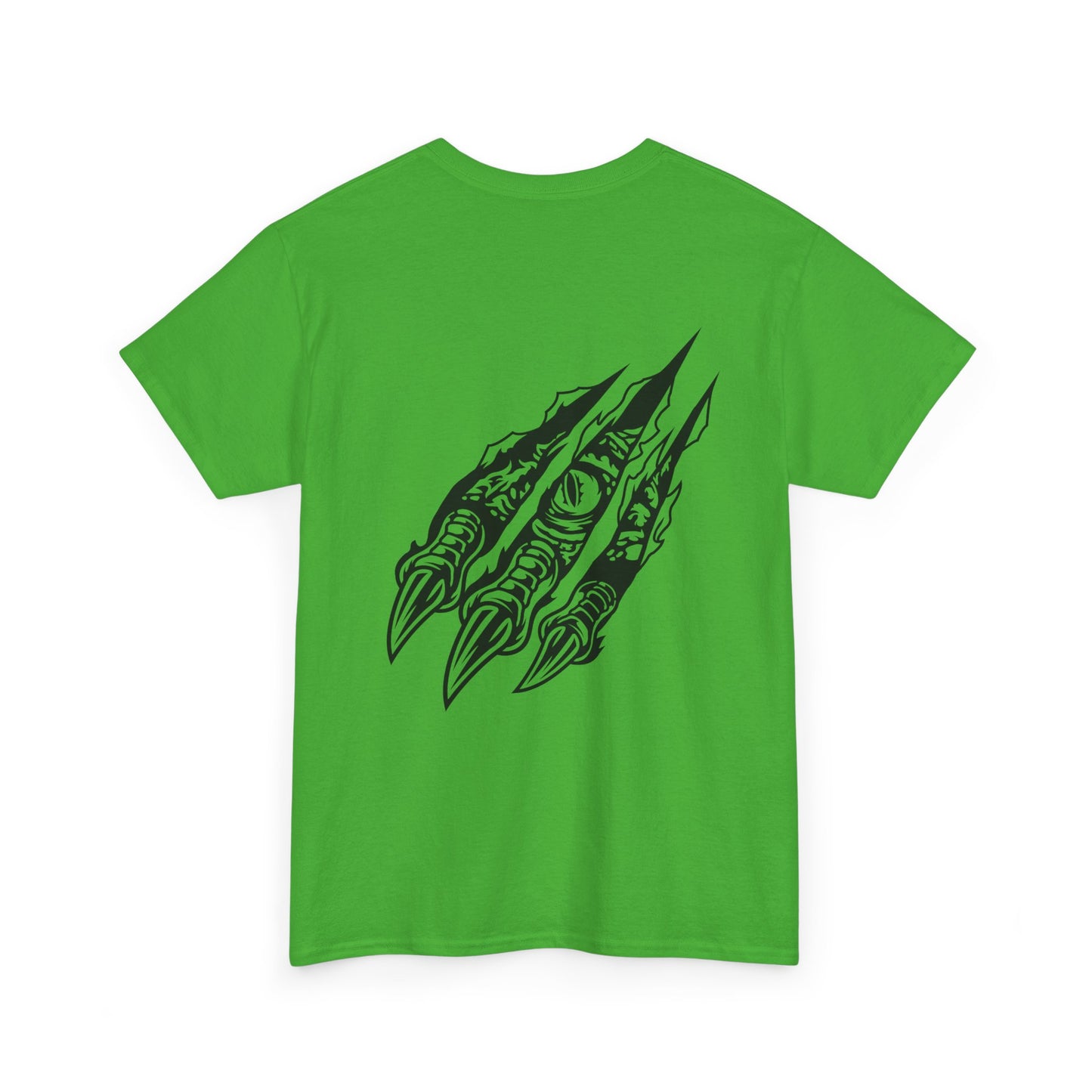 Raptor Front Logo and Claws on Back Unisex Heavy Cotton Tee