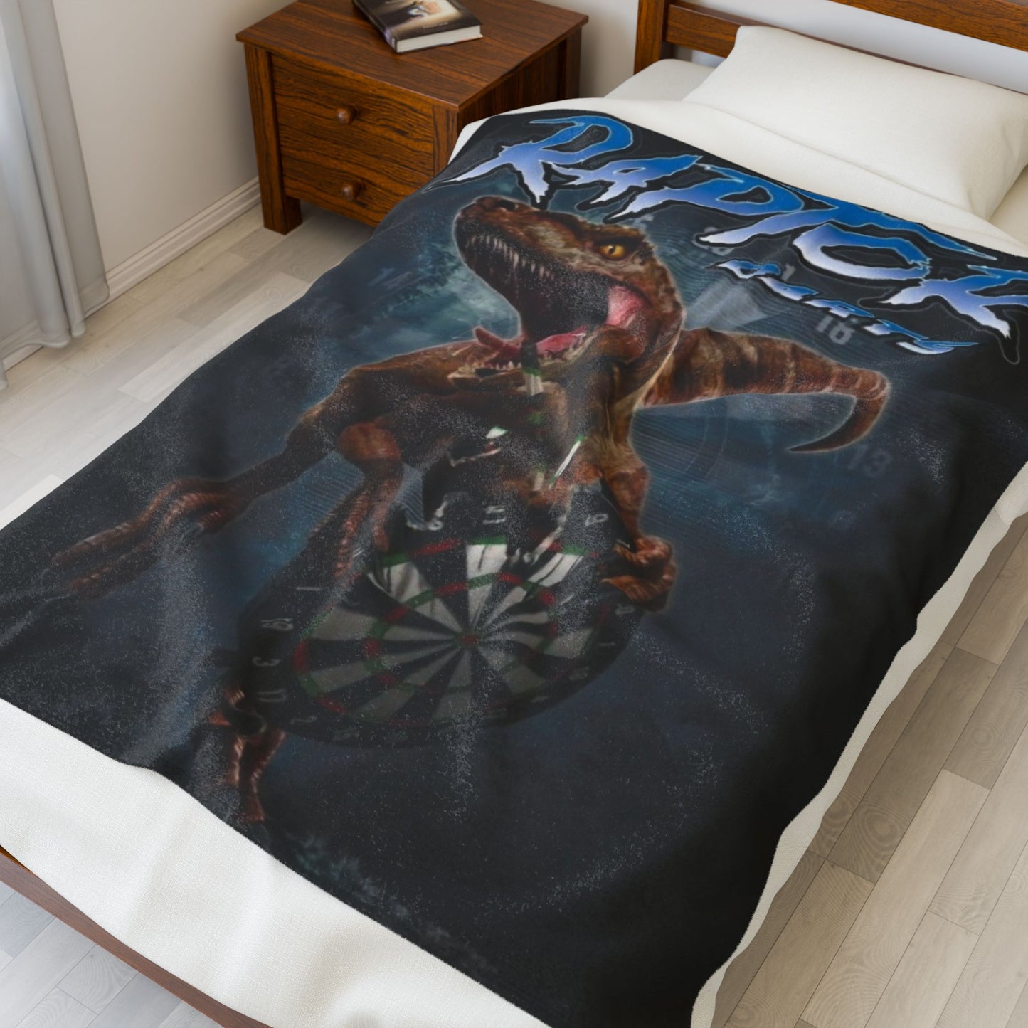 Raptor Darts Velveteen Plush Blanket, Soft Plush Gift,