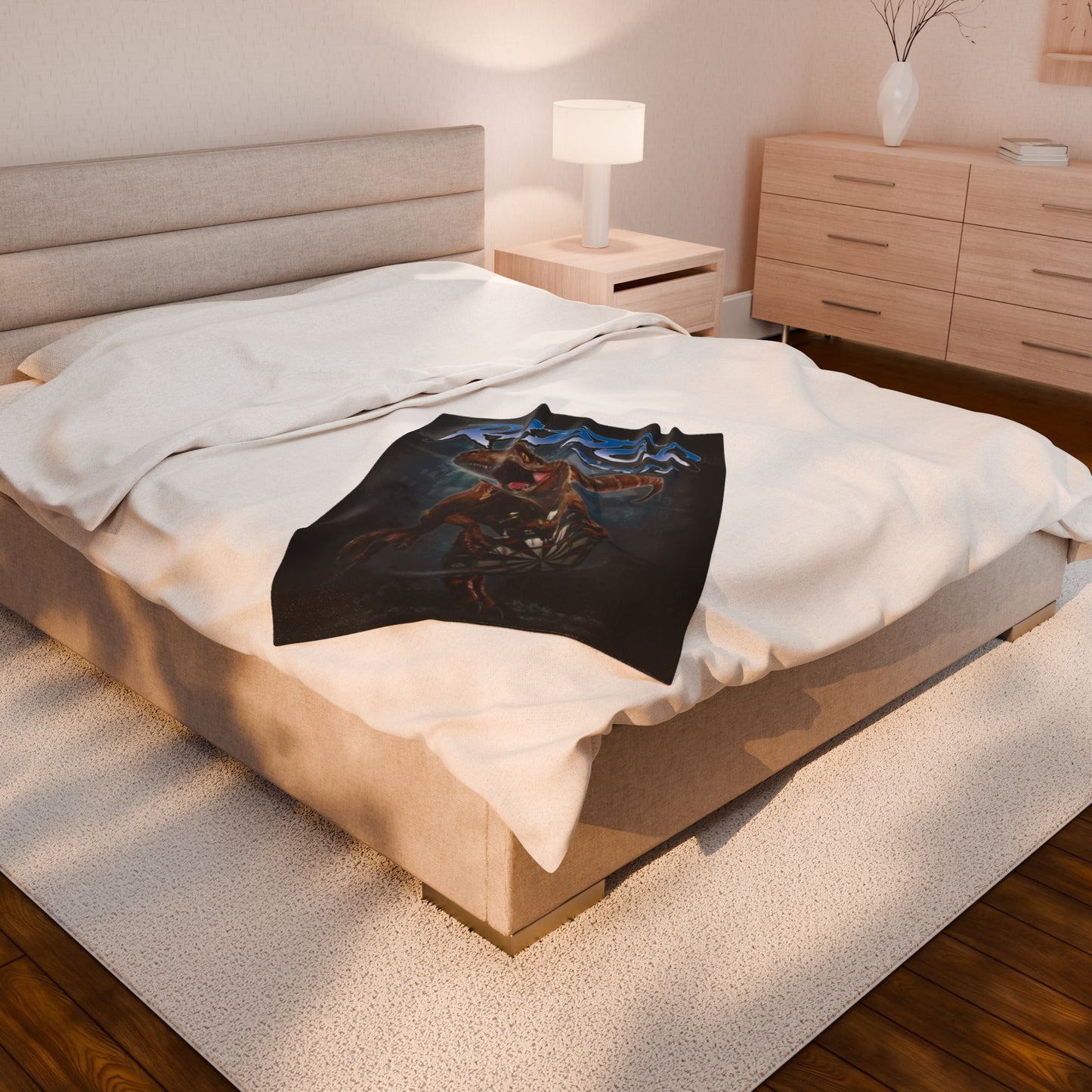 Raptor Darts Velveteen Plush Blanket, Soft Plush Gift,
