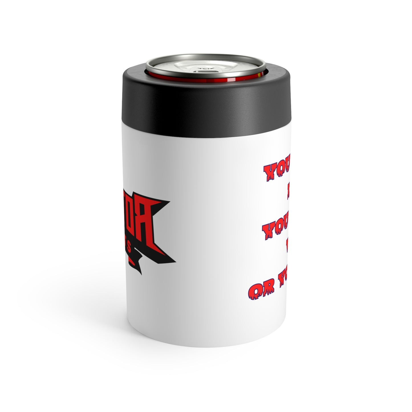Raptor Darts Can Holder Red