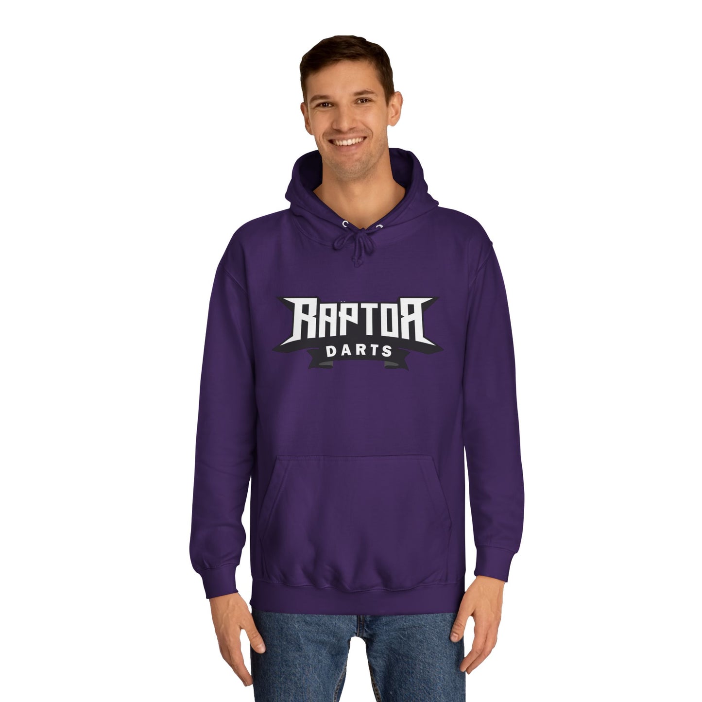 Raptor Darts Hoodie, Unisex College Hoodie, Casual Sweatshirt, Dart Enthusiast Apparel