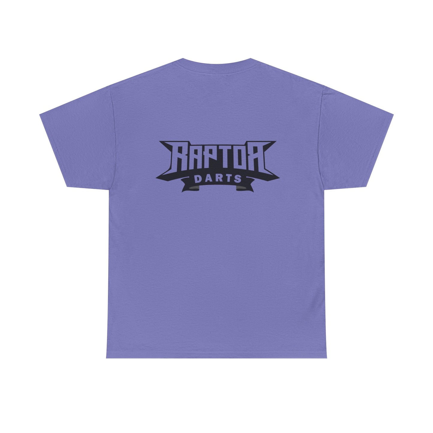 Raptor Pocket Tee - Fun Cotton Shirt for Dart Lovers, Casual Wear, Dino-Themed
