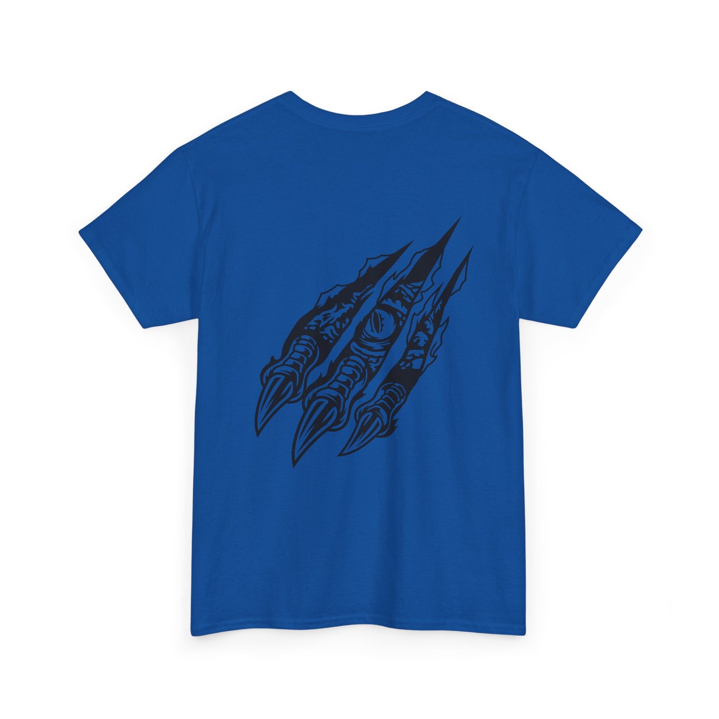 Raptor Front Logo and Claws on Back Unisex Heavy Cotton Tee