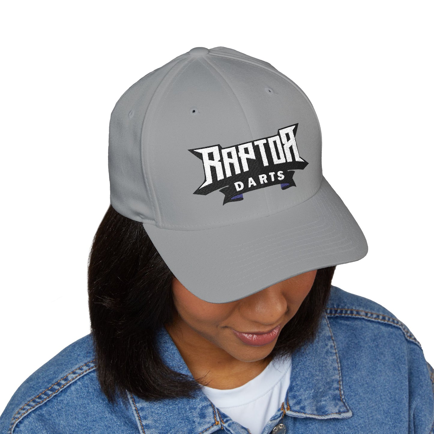 Raptor Darts Embroidered Cap, Structured Baseball Hat, Sports Fan Gift, Dart League Gear, Unique Sports Accessories