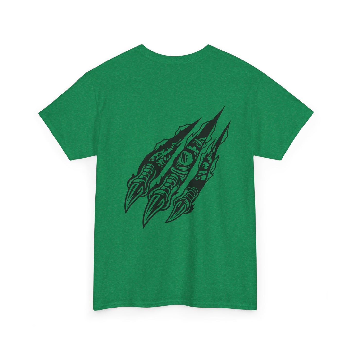 Raptor Front Logo and Claws on Back Unisex Heavy Cotton Tee
