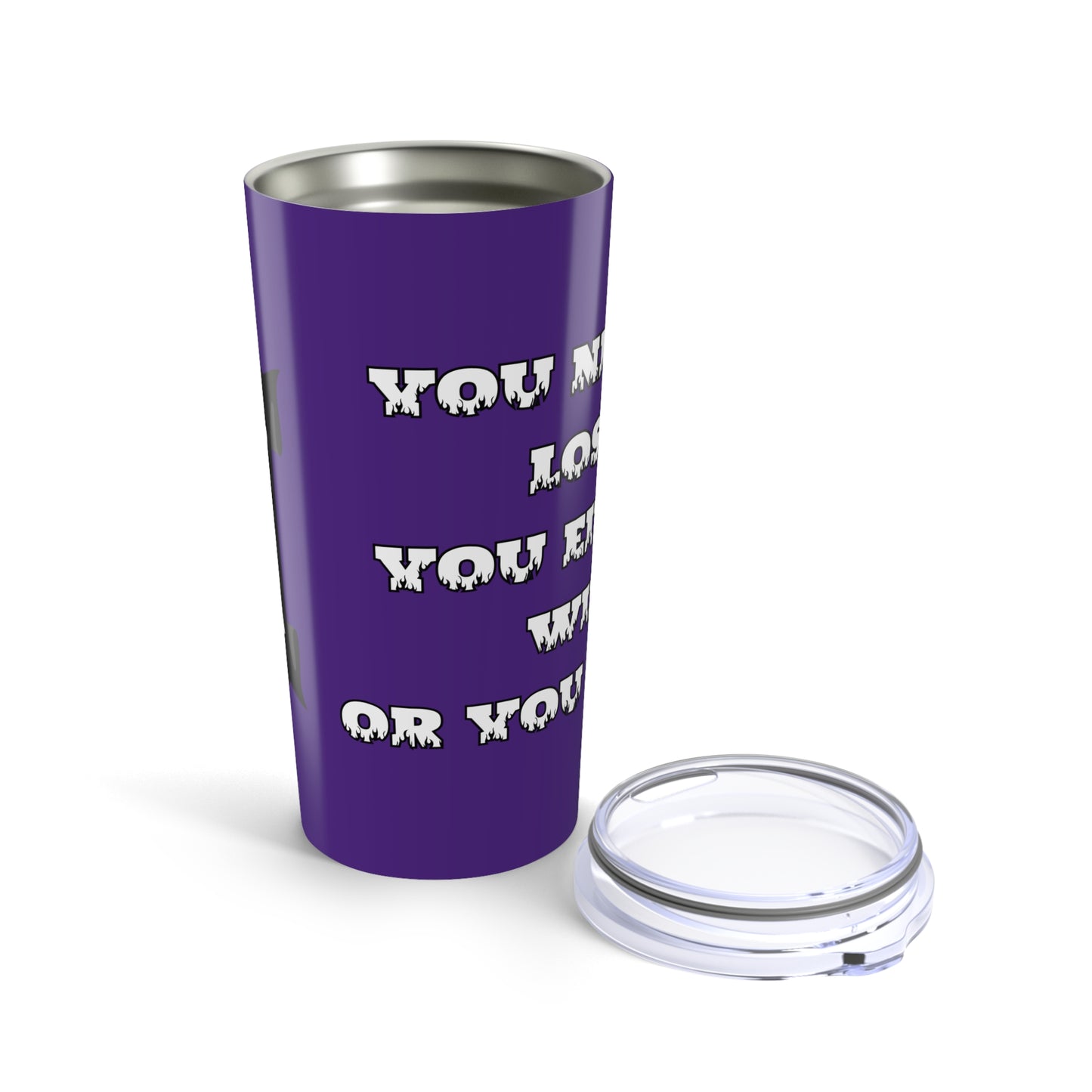 Raptor Darts Purple Tumbler 20oz