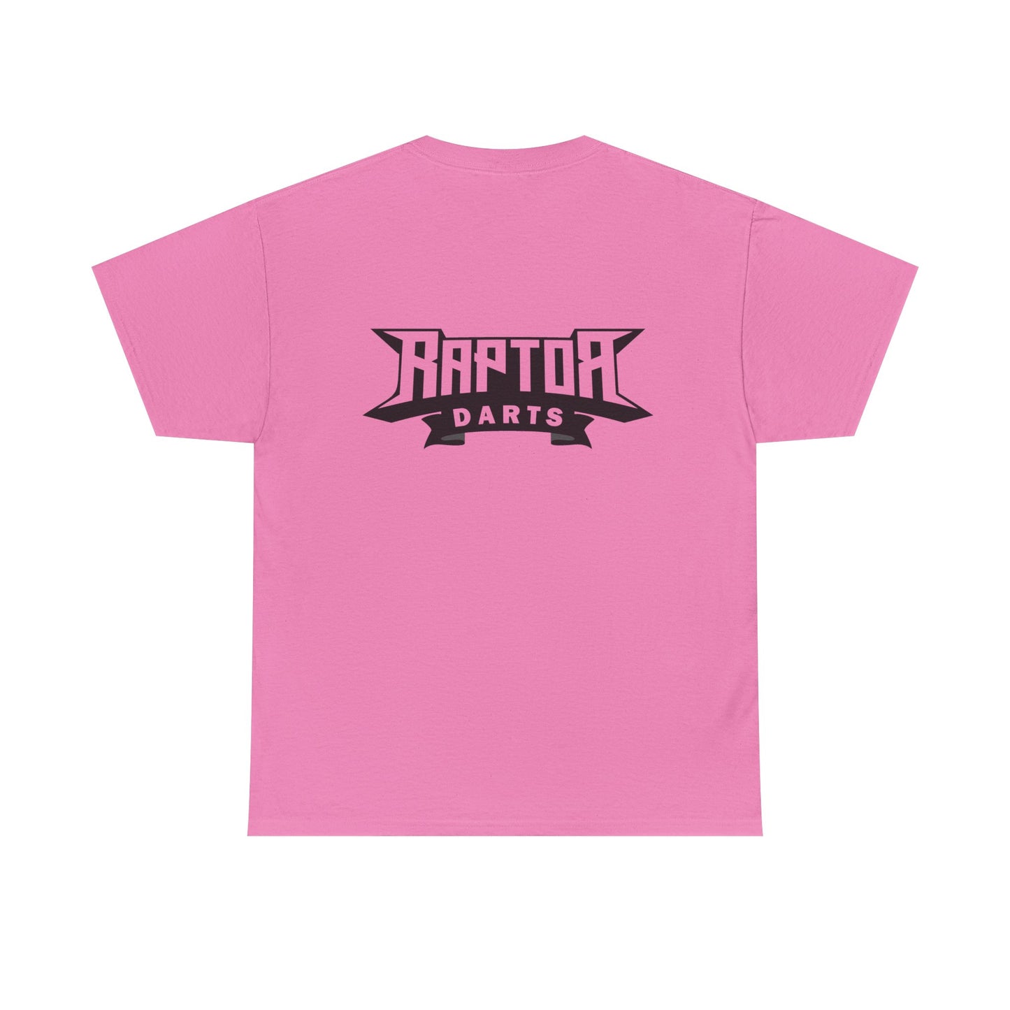 Raptor Pocket Tee - Fun Cotton Shirt for Dart Lovers, Casual Wear, Dino-Themed