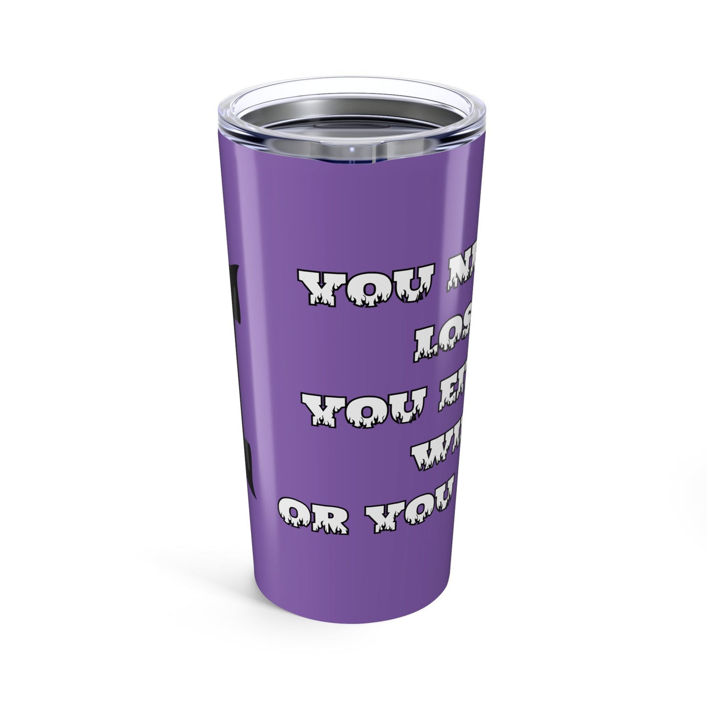 Raptor Darts Light Purple Tumbler 20oz