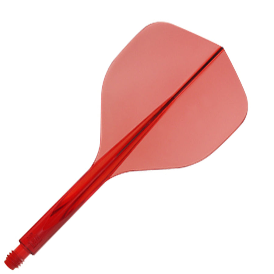 Condor Axe 120 Flight System - Standard Clear Red