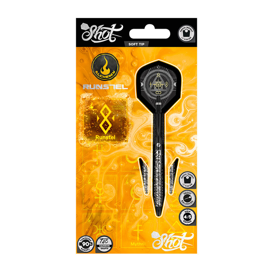 Shot Alchemy Runstel Soft Tip Darts - 20g