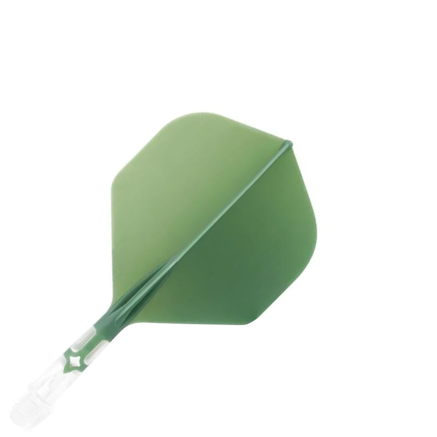 Rost T19 Standard Integrated Flights Green/Clear