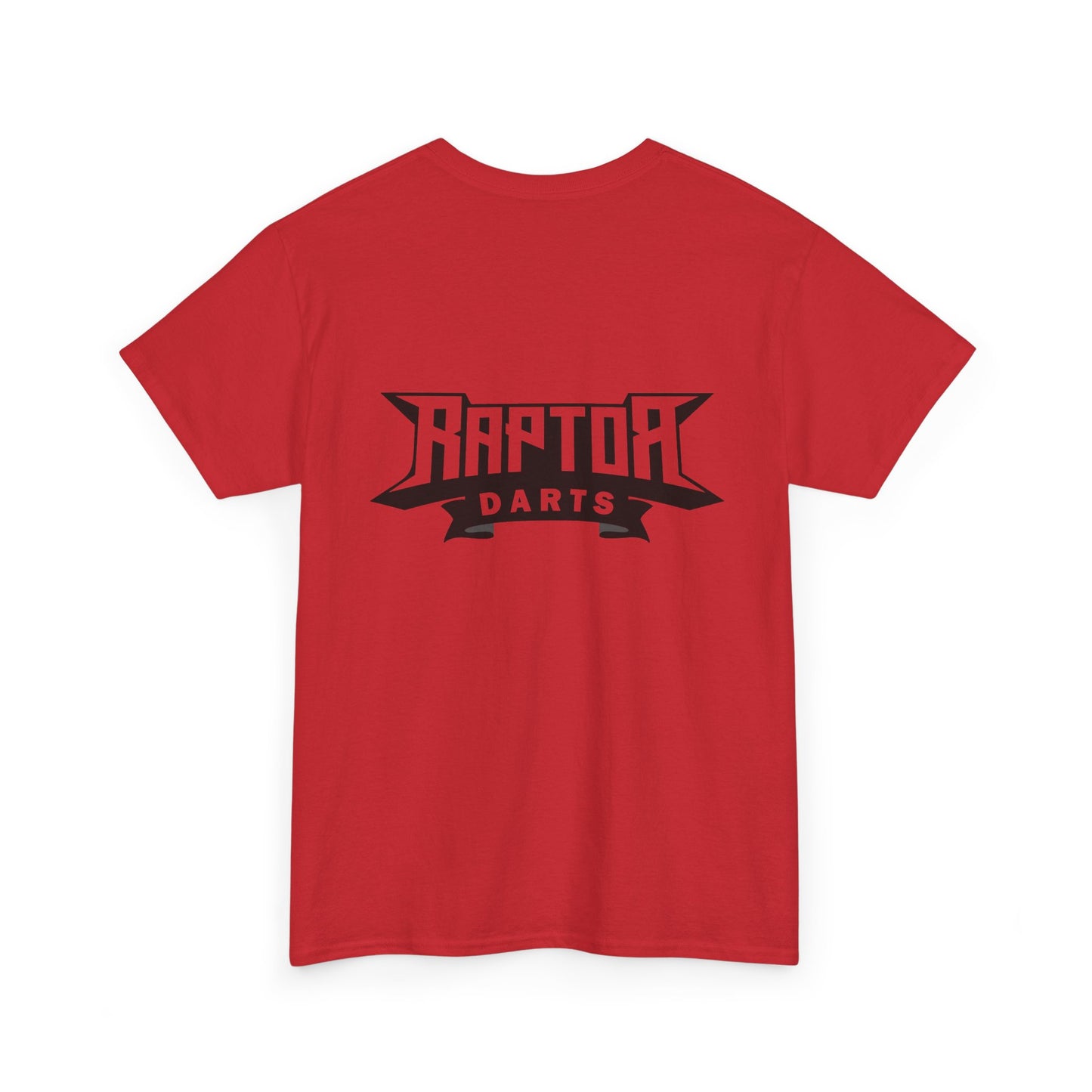 Raptor Pocket Tee - Fun Cotton Shirt for Dart Lovers, Casual Wear, Dino-Themed