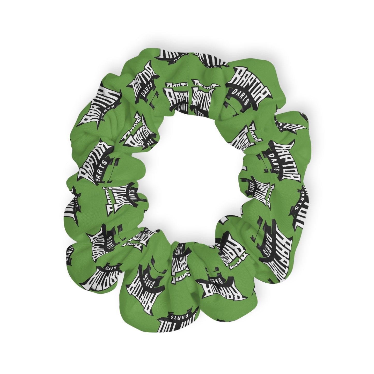 Raptor Darts Logo Scrunchie Green