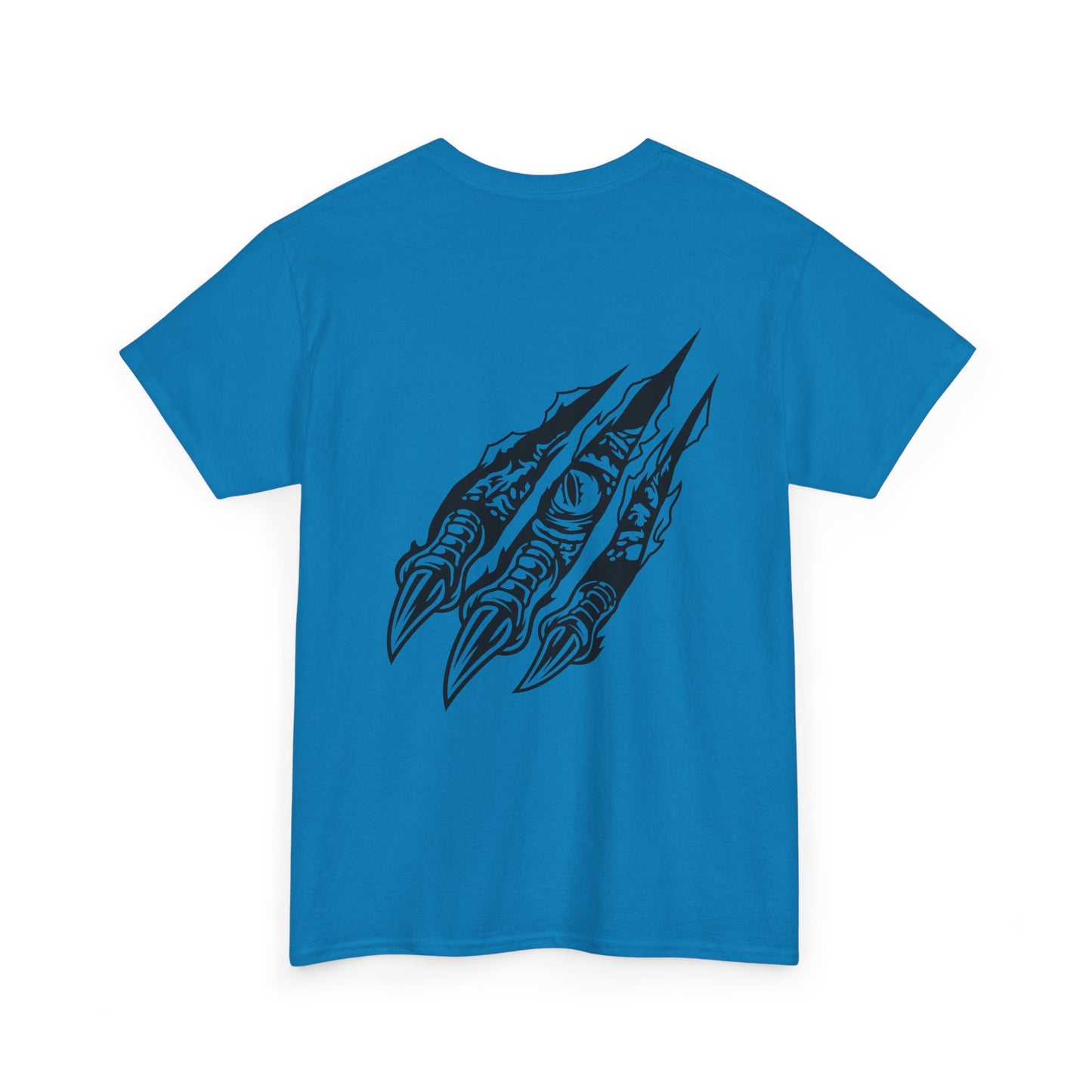 Raptor Front Logo and Claws on Back Unisex Heavy Cotton Tee