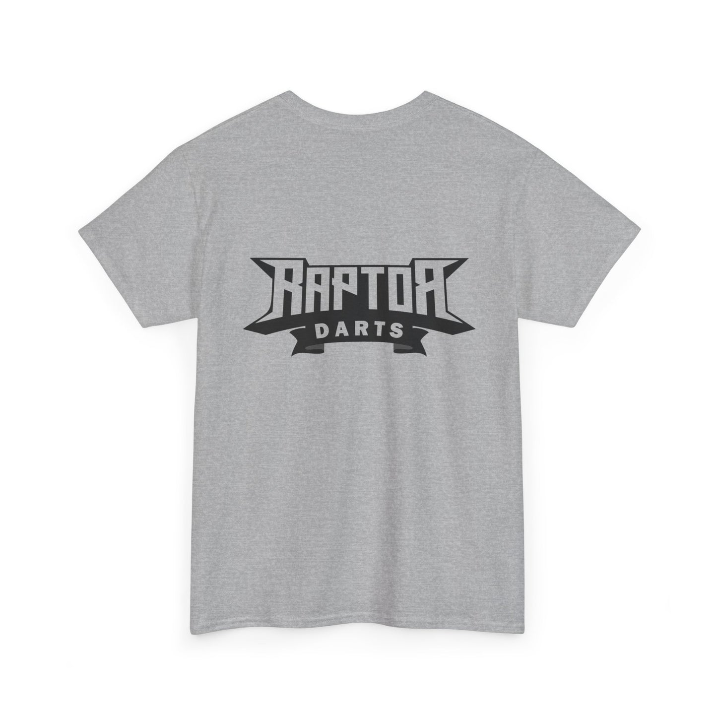 Raptor Pocket Tee - Fun Cotton Shirt for Dart Lovers, Casual Wear, Dino-Themed