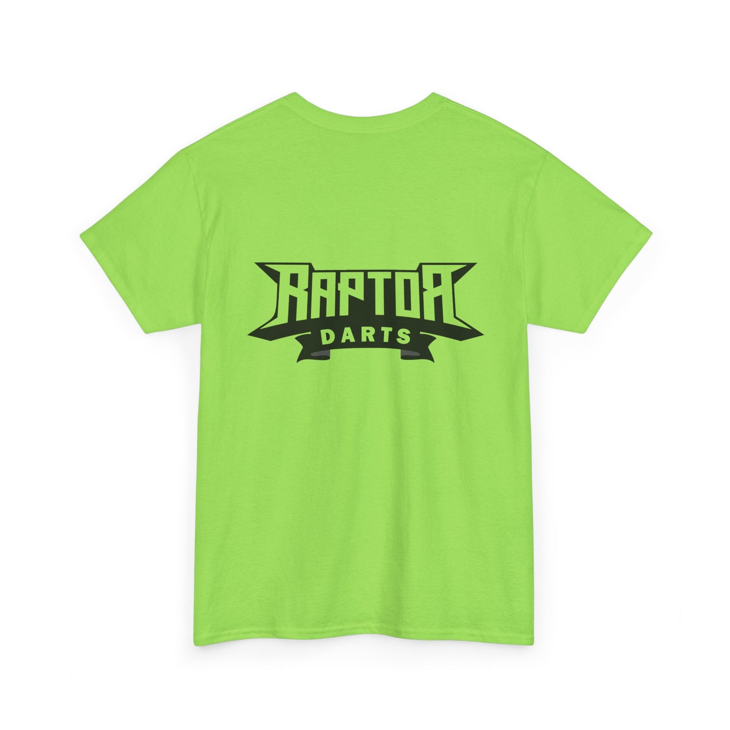 Raptor Pocket Tee - Fun Cotton Shirt for Dart Lovers, Casual Wear, Dino-Themed