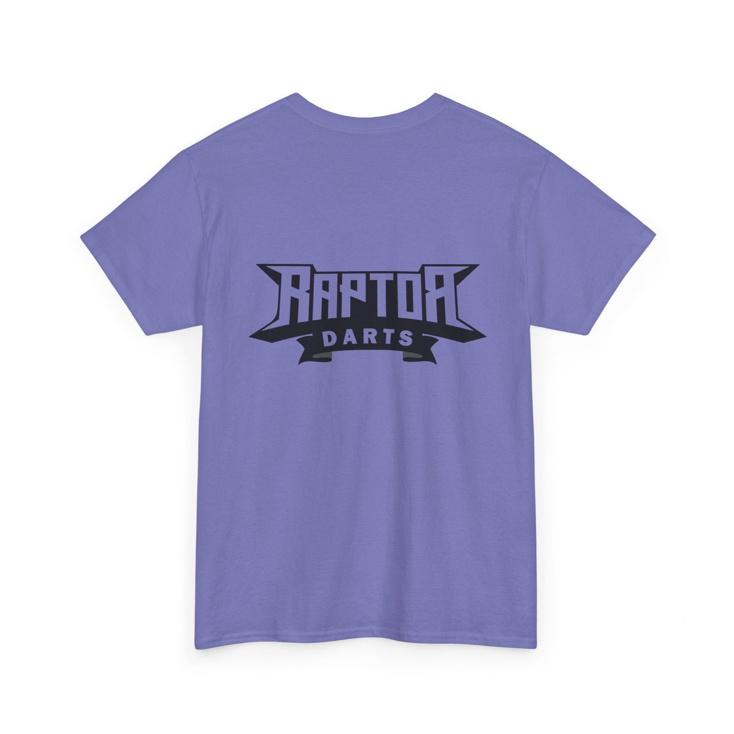 Raptor Pocket Tee - Fun Cotton Shirt for Dart Lovers, Casual Wear, Dino-Themed