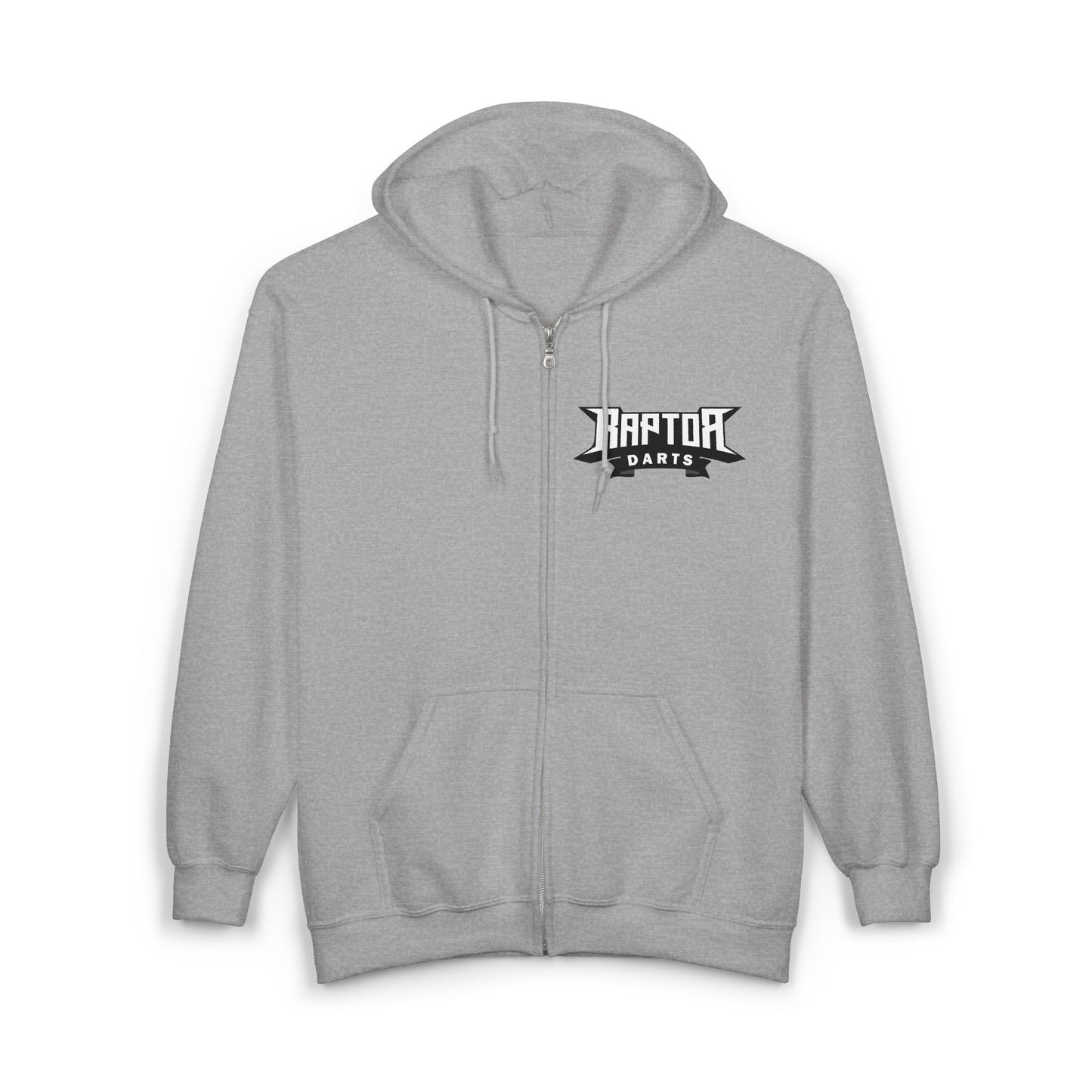 Raptor Darts Logo Unisex Heavy Blend™ Full Zip Hooded Sweatshirt