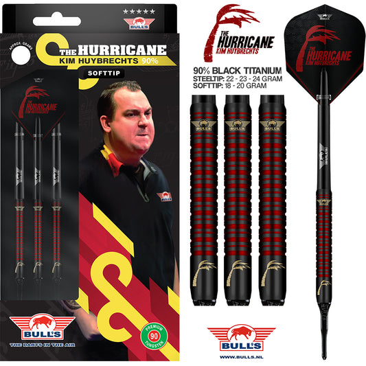 Bull's Kim Huybrechts (The Hurricane) soft tip 20g
