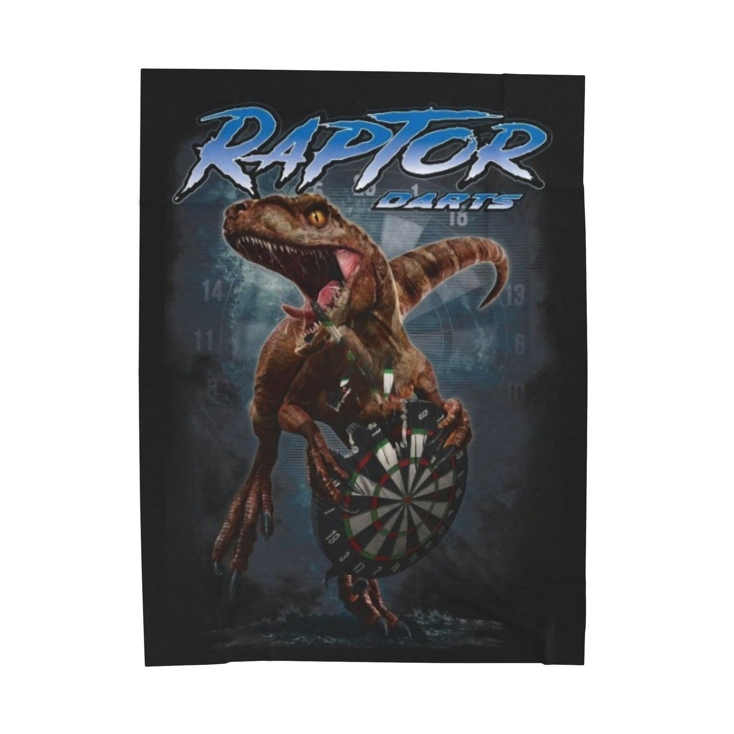 Raptor Darts Velveteen Plush Blanket, Soft Plush Gift,