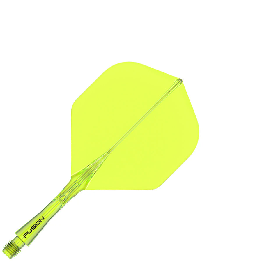 Winmau Fusion Integrated Flight & Shaft- Yellow