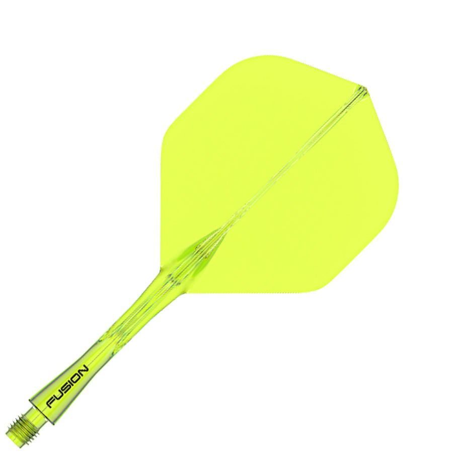 Winmau Fusion Integrated Flight & Shaft- Yellow