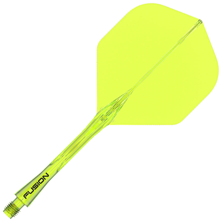 Winmau Fusion Integrated Flight & Shaft- Yellow