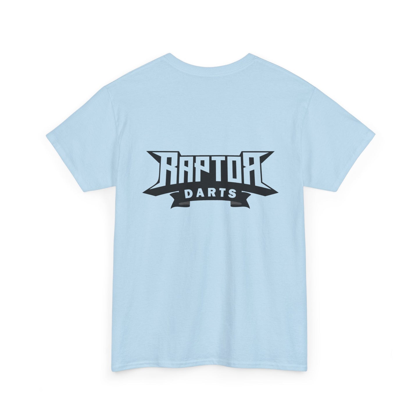 Raptor Pocket Tee - Fun Cotton Shirt for Dart Lovers, Casual Wear, Dino-Themed