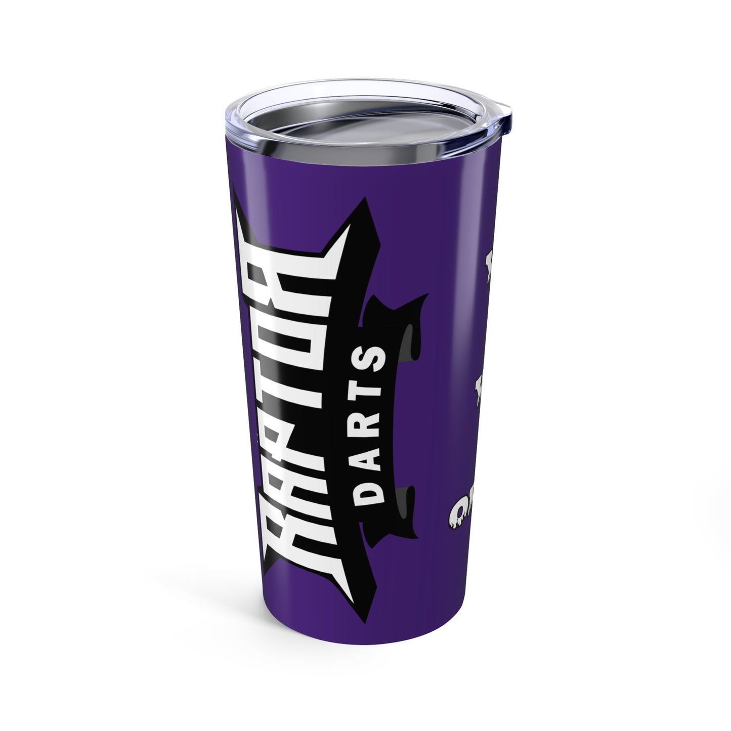 Raptor Darts Purple Tumbler 20oz