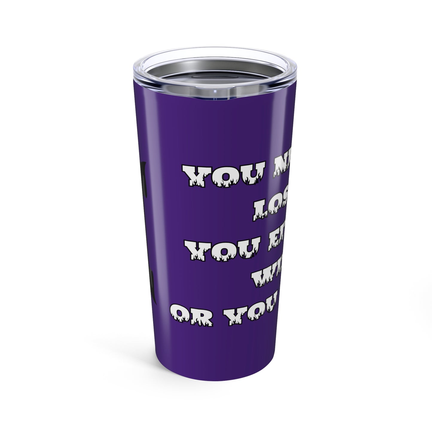 Raptor Darts Purple Tumbler 20oz