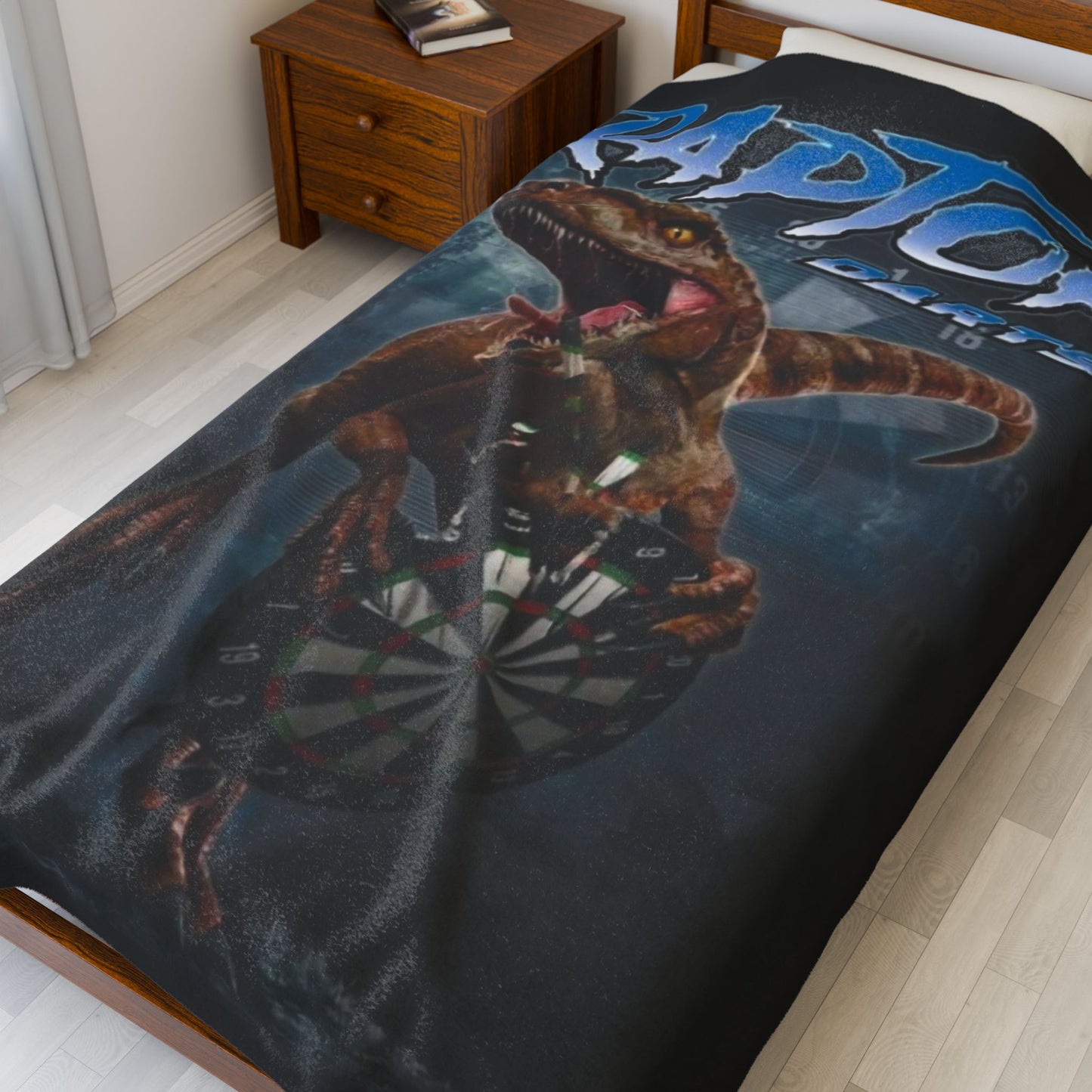 Raptor Darts Velveteen Plush Blanket, Soft Plush Gift,