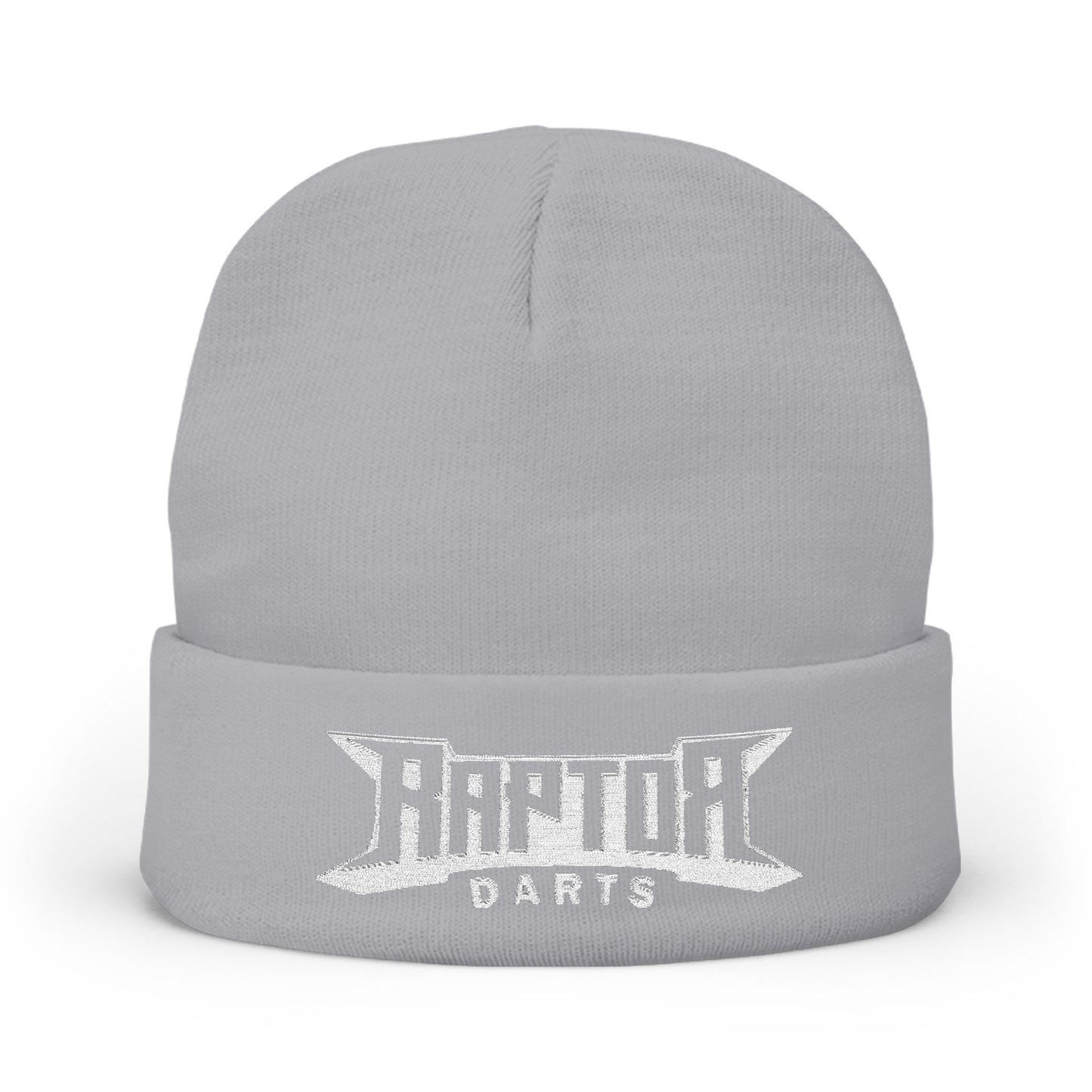Raptor Darts Embroidered Knit Beanie, Stylish Winter Hat, Outdoor Accessory, Gifts for Him/Her, Casual Streetwear