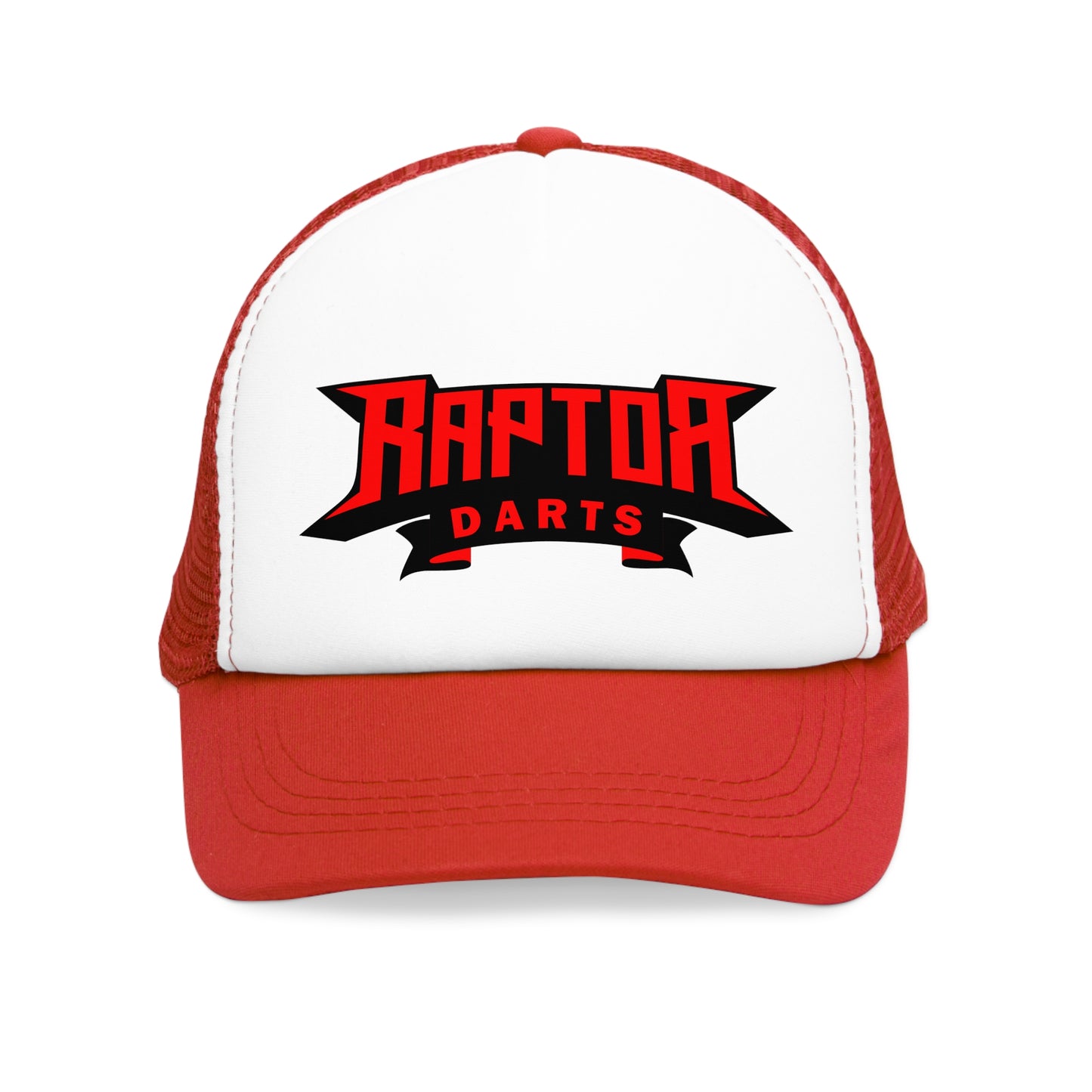 Raptor Darts Mesh Cap - Sporty Trucker Hat for Dart Lovers, Gifts for Players, Casual Wear, Tournament Apparel, Game Day Accessory