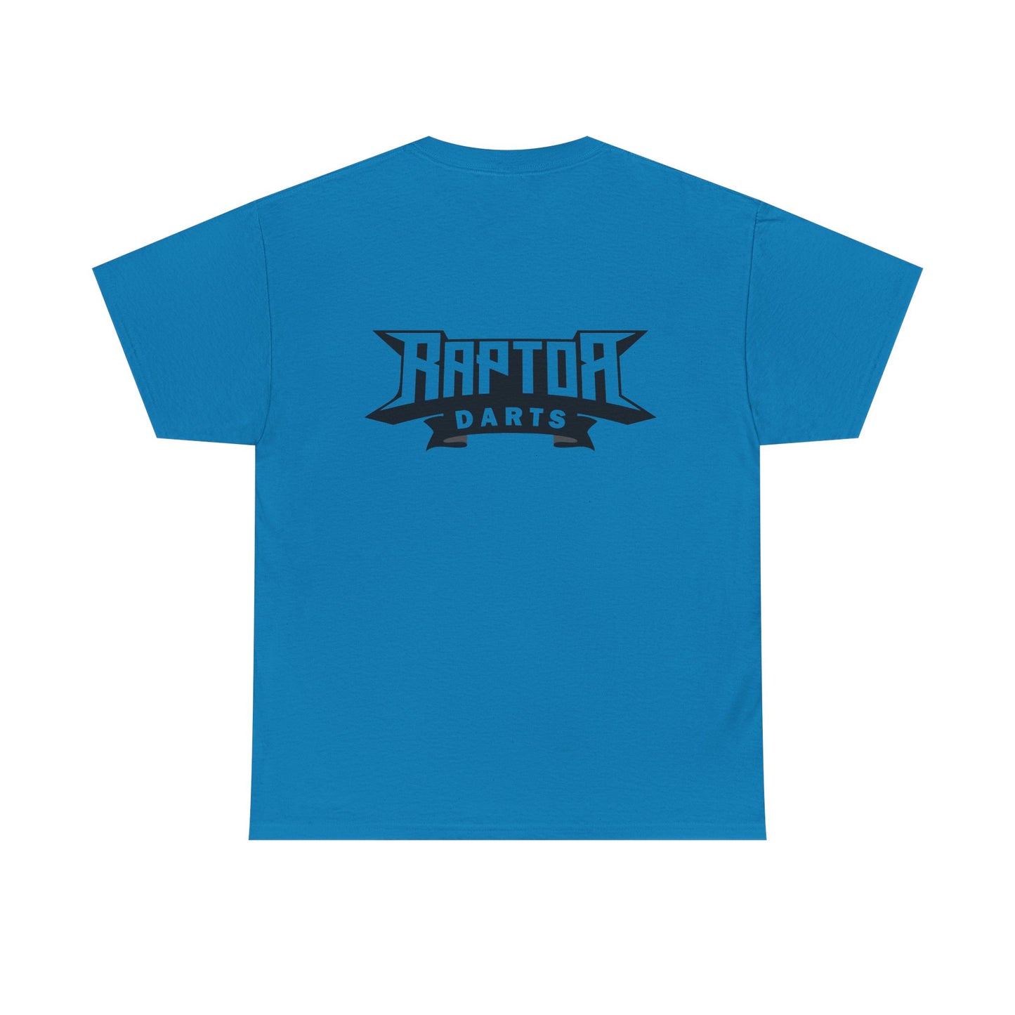 Raptor Pocket Tee - Fun Cotton Shirt for Dart Lovers, Casual Wear, Dino-Themed