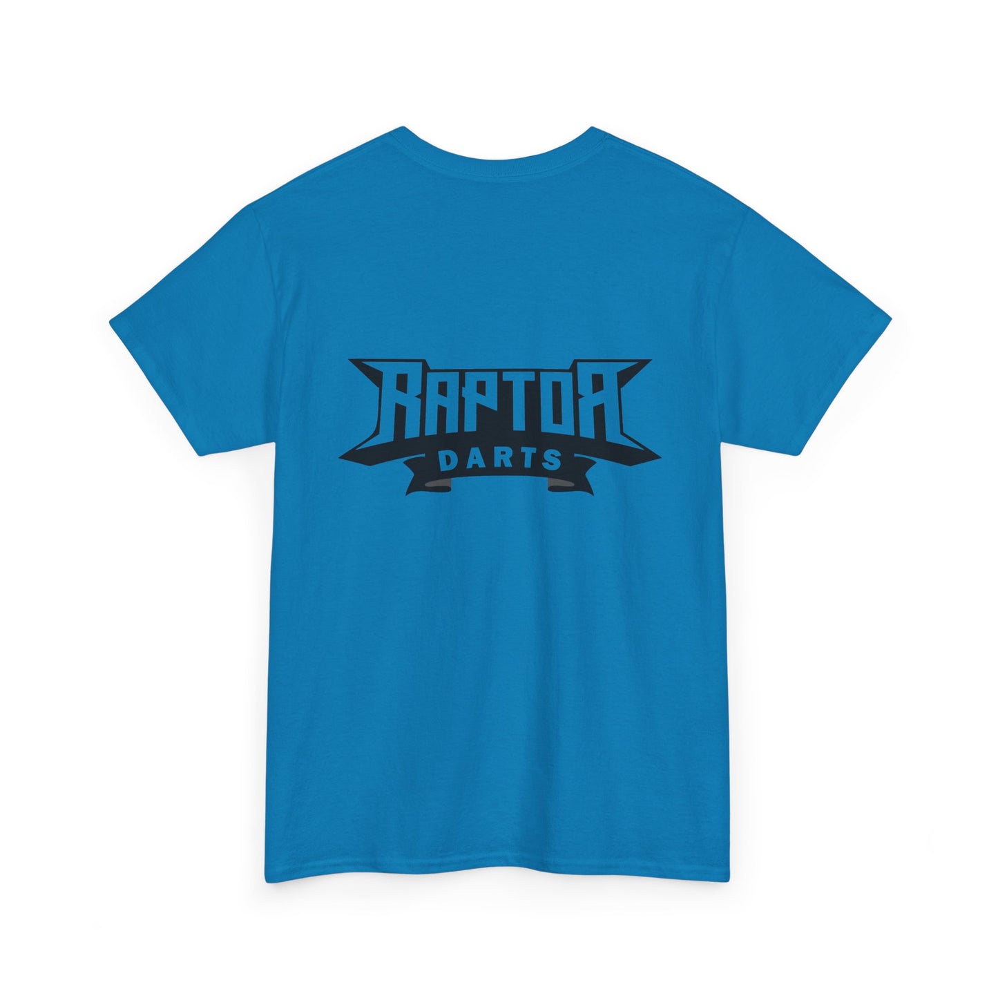 Raptor Pocket Tee - Fun Cotton Shirt for Dart Lovers, Casual Wear, Dino-Themed