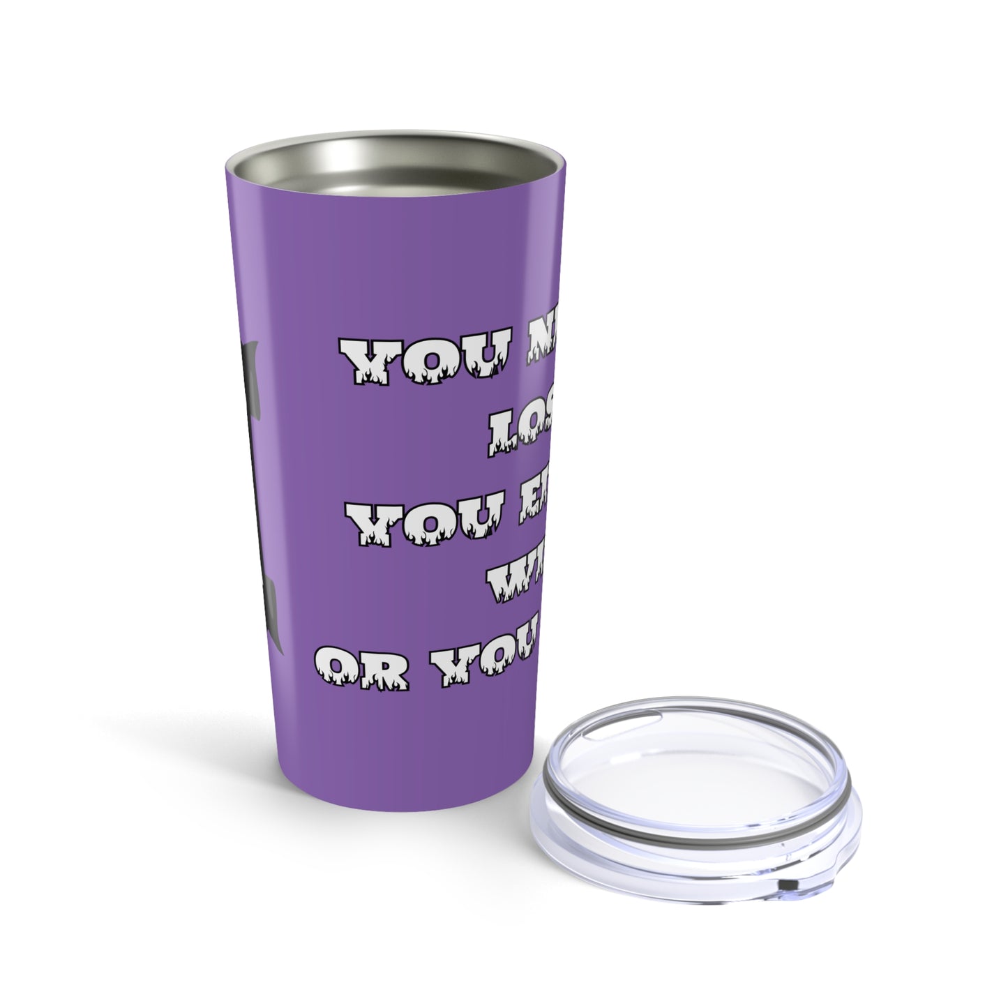 Raptor Darts Light Purple Tumbler 20oz