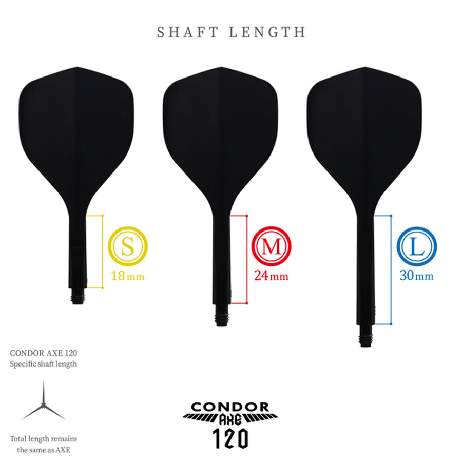 Condor Axe 120 Flight System - Shape Black