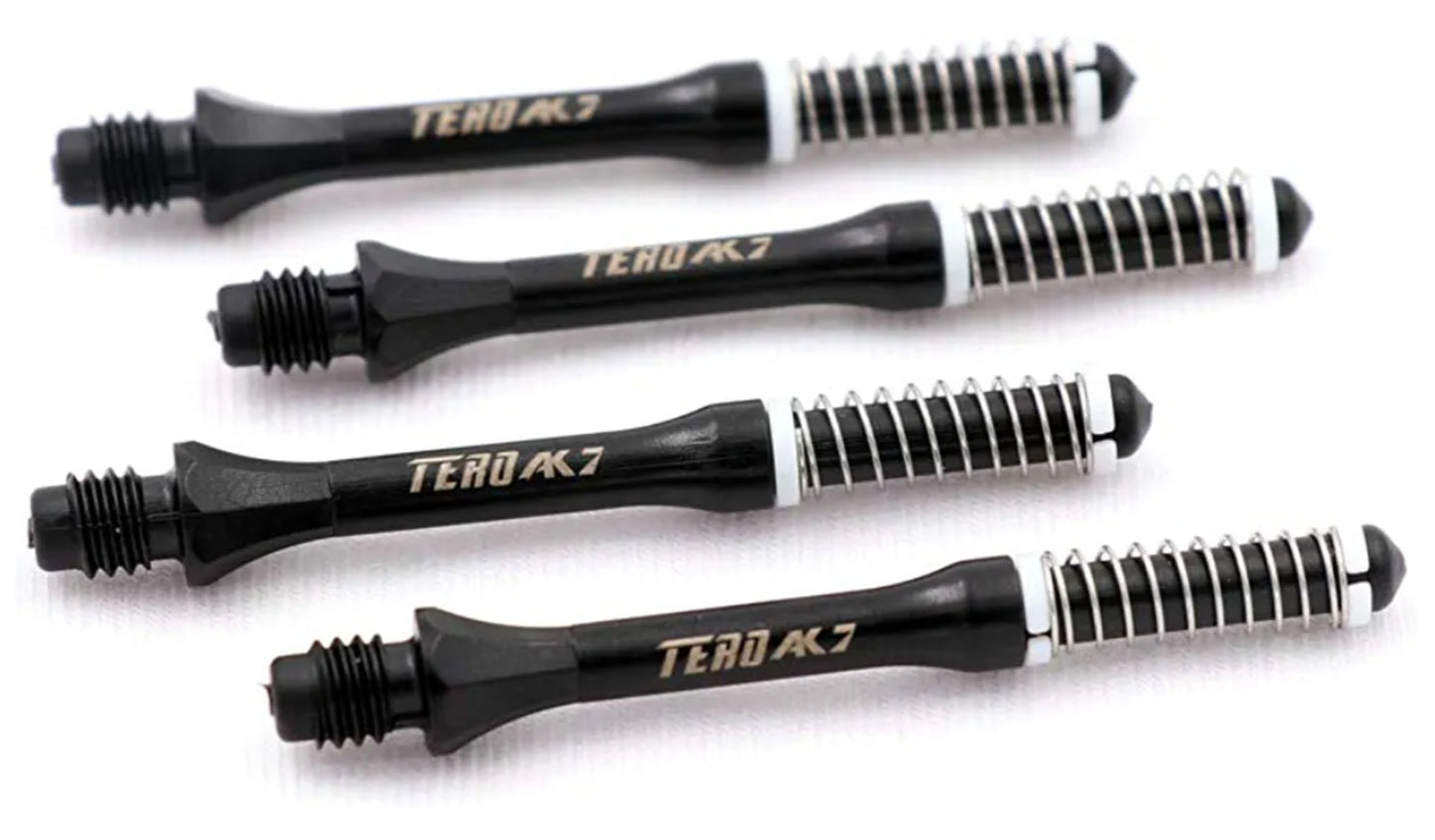 Cuesoul Tero AK7 Slim Dart Shafts Black