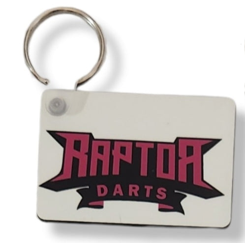 Raptor Darts Logo Keychain