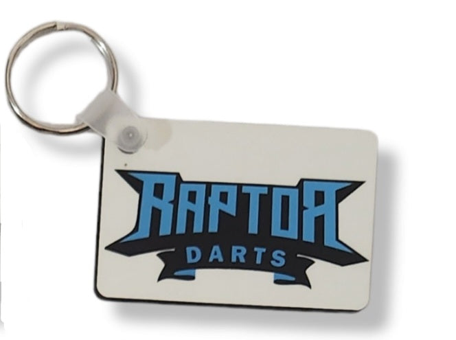 Raptor Darts Logo Keychain