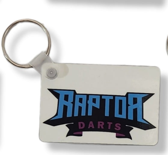 Raptor Darts Logo Keychain