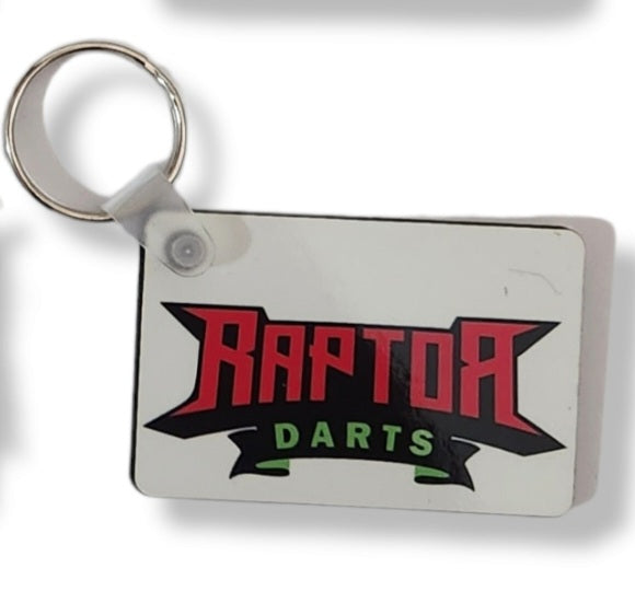 Raptor Darts Logo Keychain